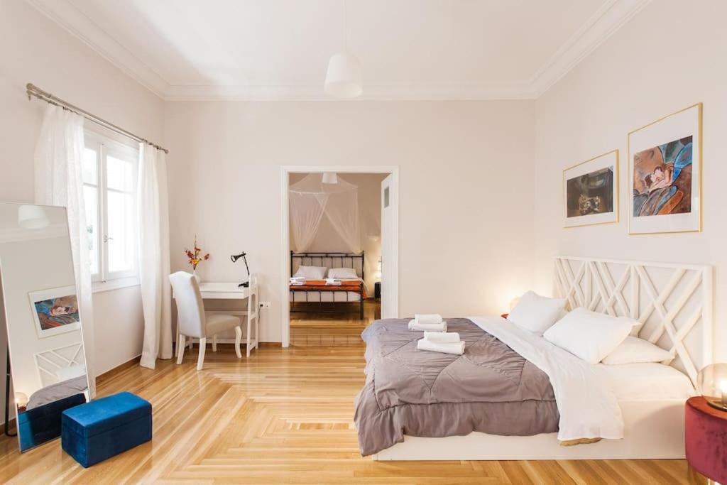 Splendid Full 5Bdr/3Bath/2Kitchens Mansion In Ath Apartment Athens Exterior photo