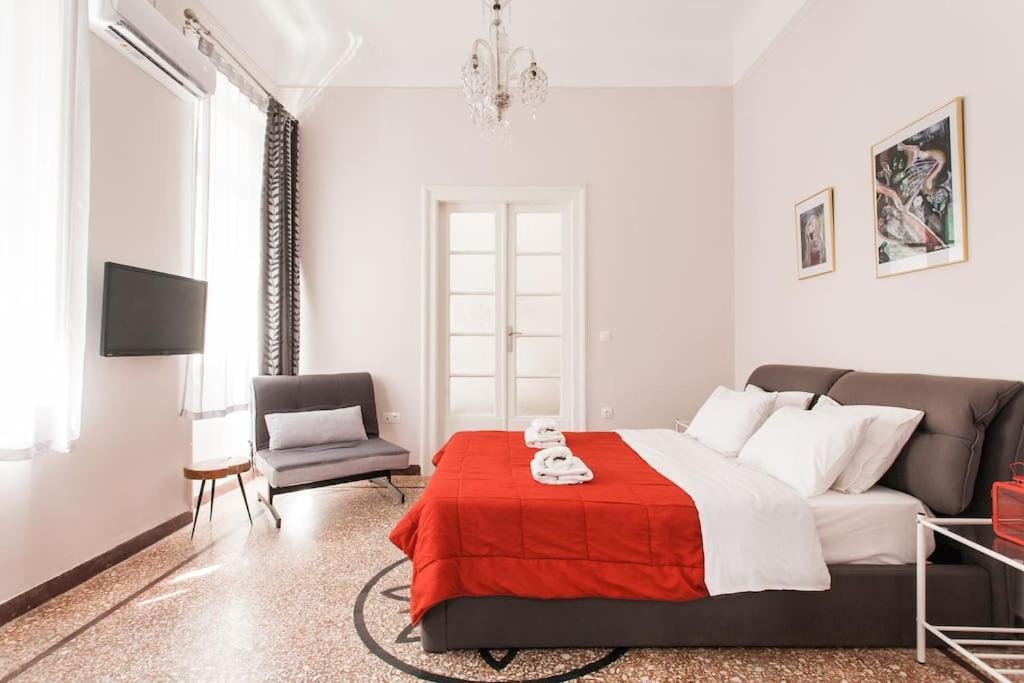 Splendid Full 5Bdr/3Bath/2Kitchens Mansion In Ath Apartment Athens Exterior photo